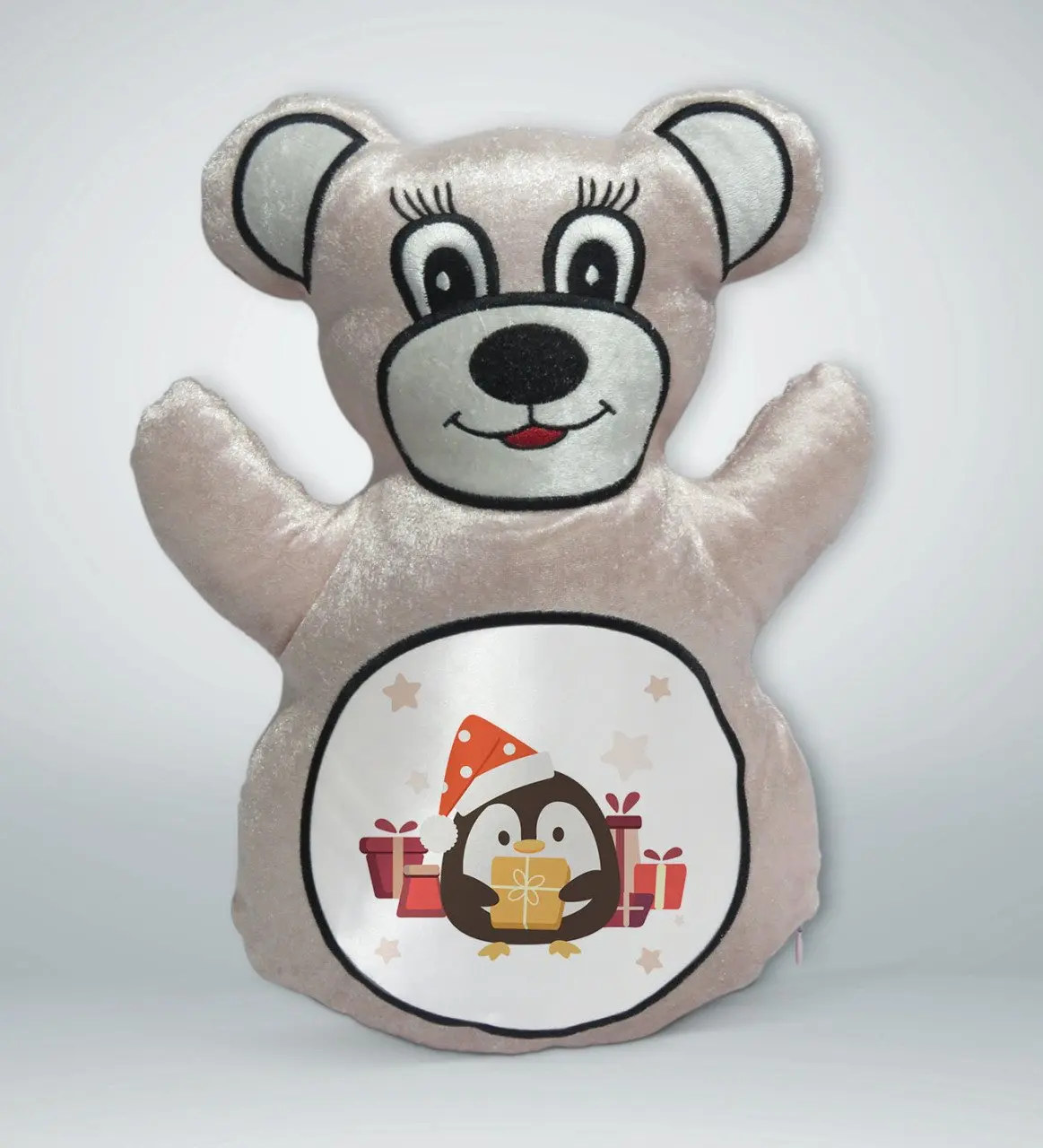 

BK подарок милый пингвин дизайнерский кремовый Мишка Тедди yastekk-1