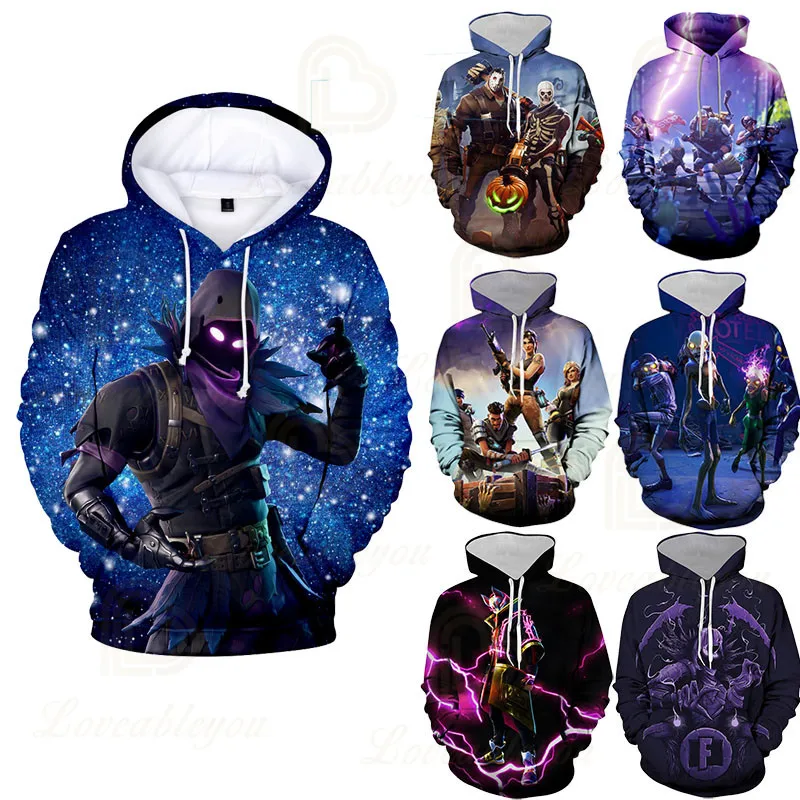 

Fortnite 3 To 14 Years Victory Kids Hoodie Sweatshirt Battle Royale 3D Print Boys Girls Cartoon Streetwear Tops Teen Clothes