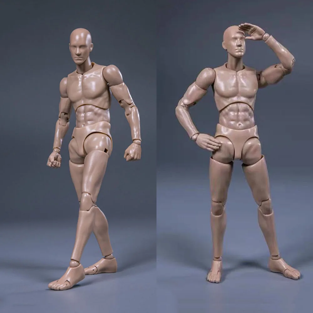 

Damtoys Dps01 1/12 Male Soldier Body Narrow Shoulders Sketch Painting Diy Body Model 6" Action Figure Body Best Collection Gift