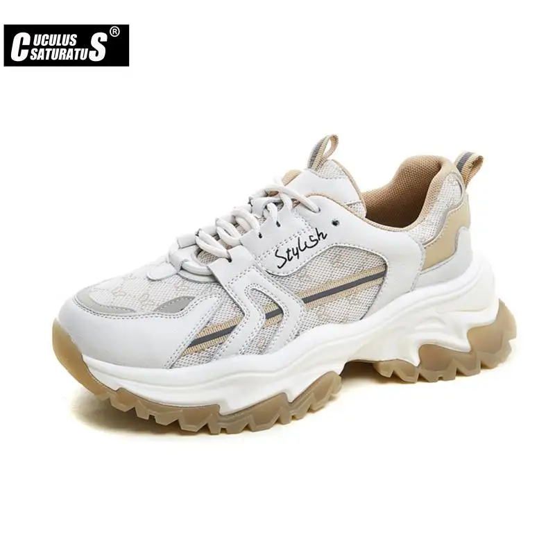 

Women Sneakers 2022 Woman Casual Sneakers Women's Vulcanize Shoes New Non-slip Comfortable Lace-up Tennis Shoes