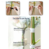 data cable tape fashion multi color anti scratch portable cuttable garden tree strap for indoor plant tape plant strap