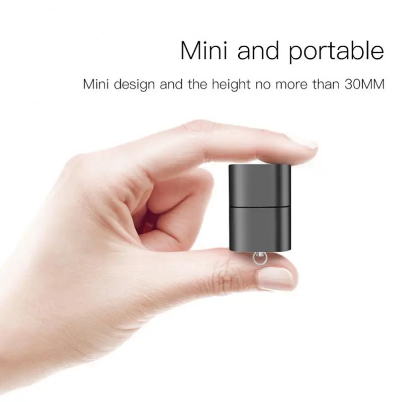 

Portable Usb Adapter Aluminum Usb2.0 Card Reader For Memory Card High-speed Card Reader For Computer Car Mini