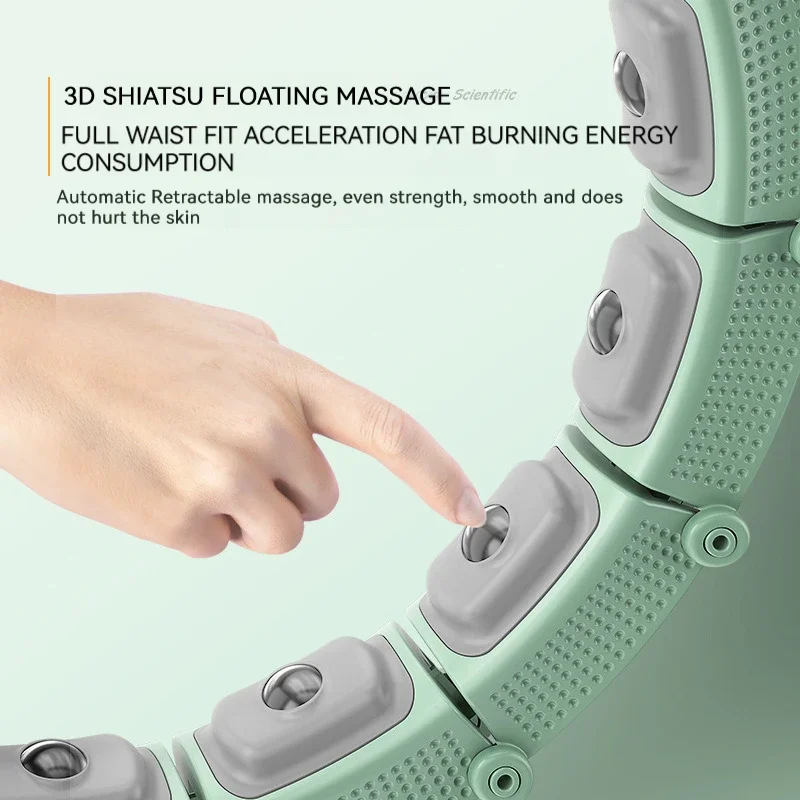 24-секционные обручи с умным счетным кольцом хула фитнес-массаж артефакт для