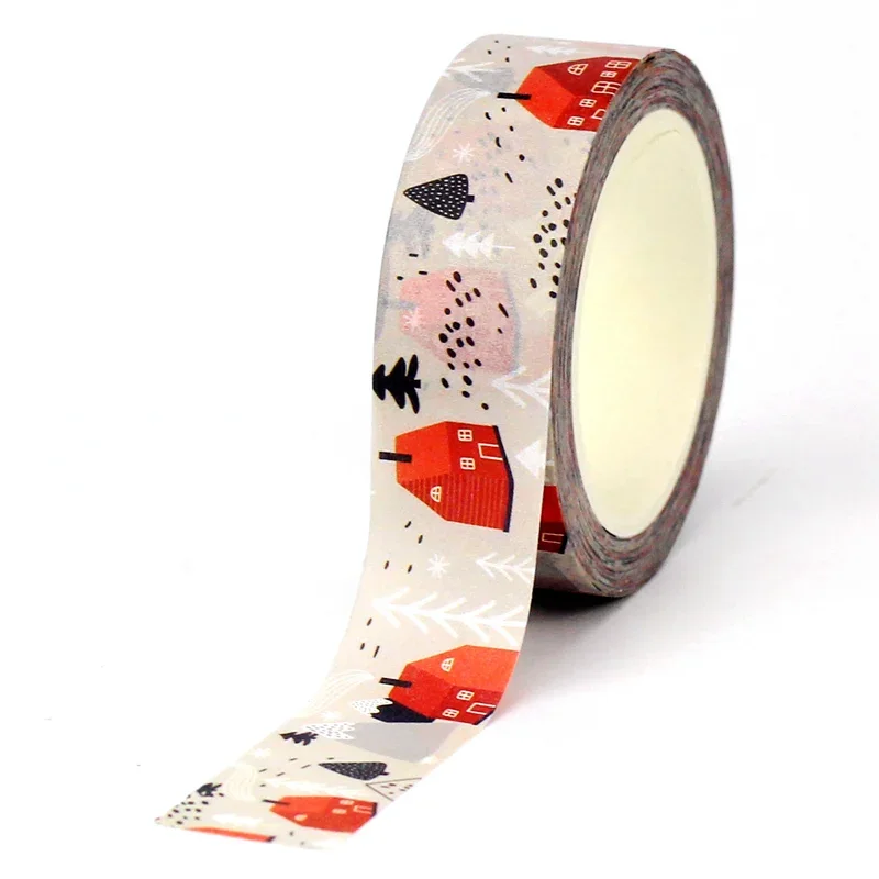 

GREATHOPE WASHI TAPE Рождественские узоры 10 м
