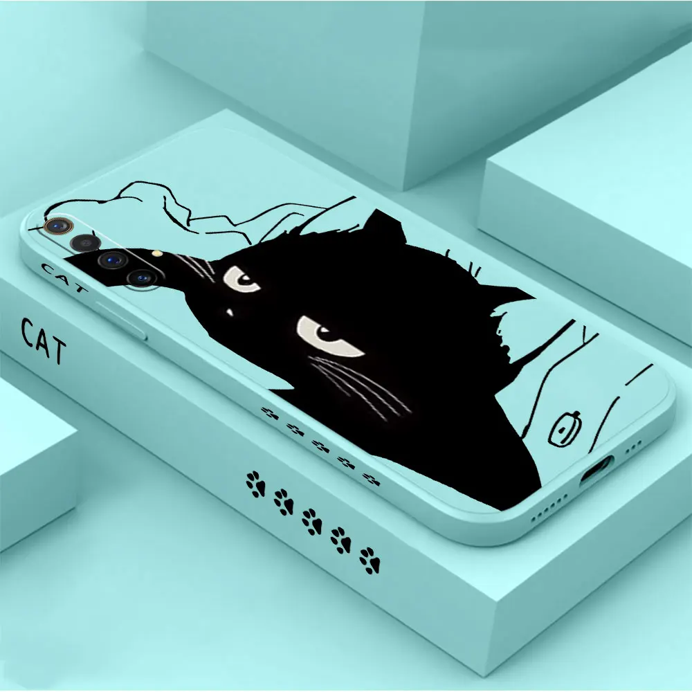 

Aggrieved Cat Phone Case For OPPO FIND X6 X5 X3 X2 RENO 7Z 6 5F 5Z 4 4Z 2 2Z 7 5 6Z 4F 2F ACE 2 REALME X50 X7 PRO LITE 5G Cover