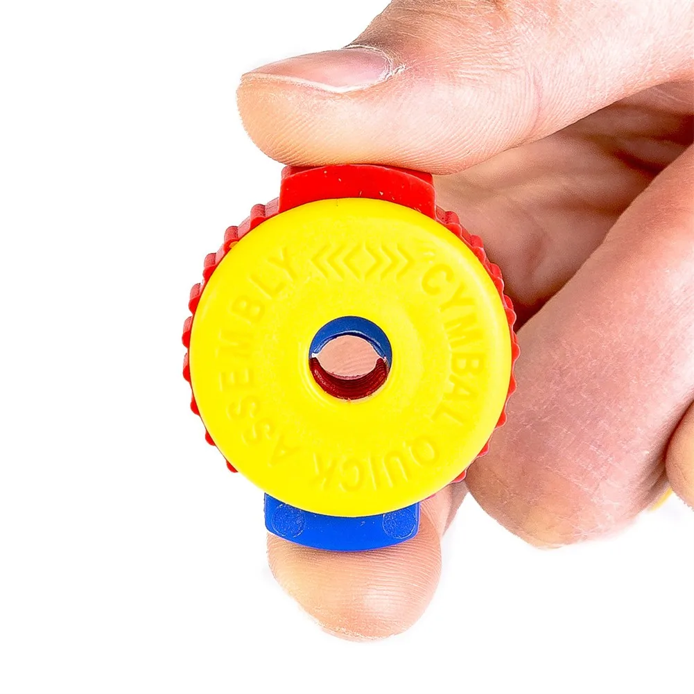 

Mates Cymbal Mates 3.7*1.6cm Drum Kit Parts Plastic Push-on Quick Release Random Color Replacement Accessories