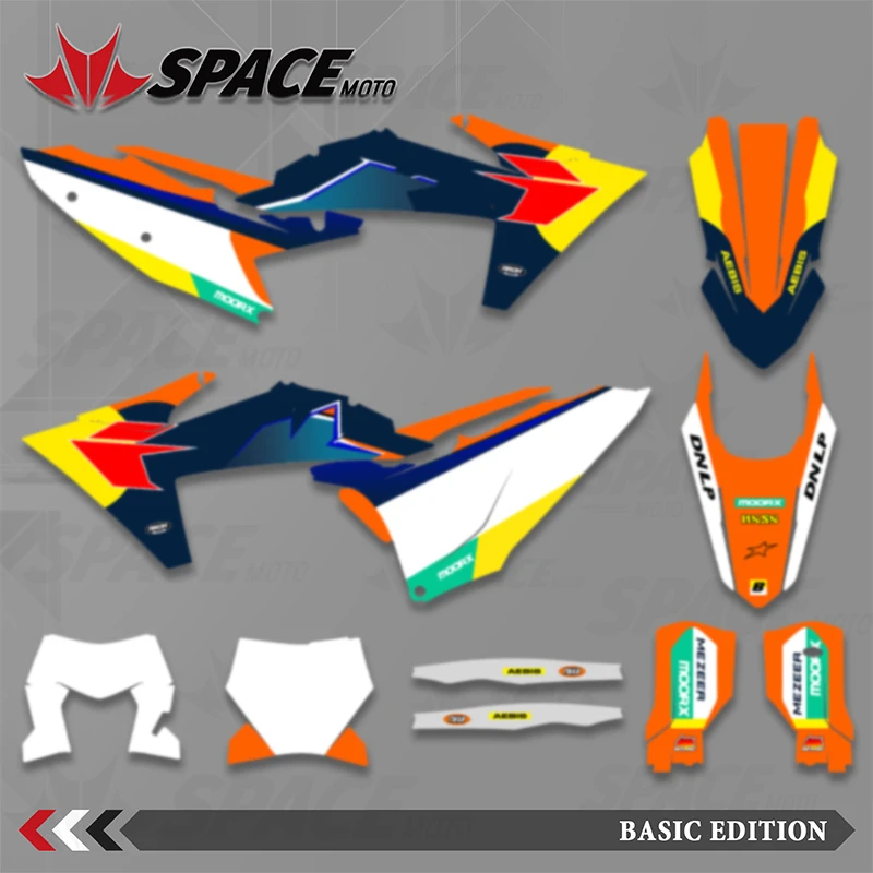 Пространство для KTM SX XC SXF XCF 2023 2024 2025 EXCF XCW XCWF 2026 графические наклейки фон мотоцикла