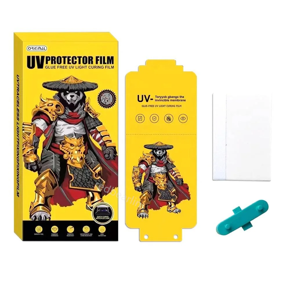 10pcs Glue Free UV Light Curing Film Screen Protector Guard For Samsung S10 S20 S21 S22 Plus S23 Utral Note 8 9 10 20 Plus