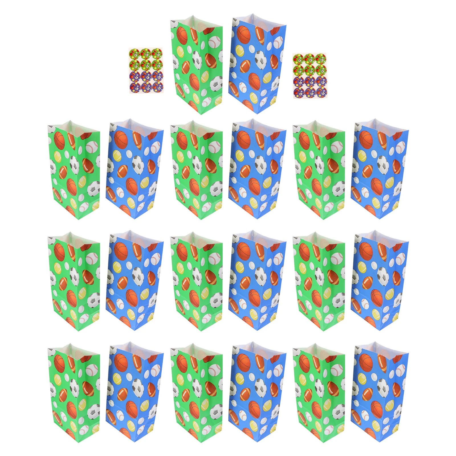 

1 Set Party Candy Storage Bags Gift Pouches Paper Packaging Pouches Biscuits Bags
