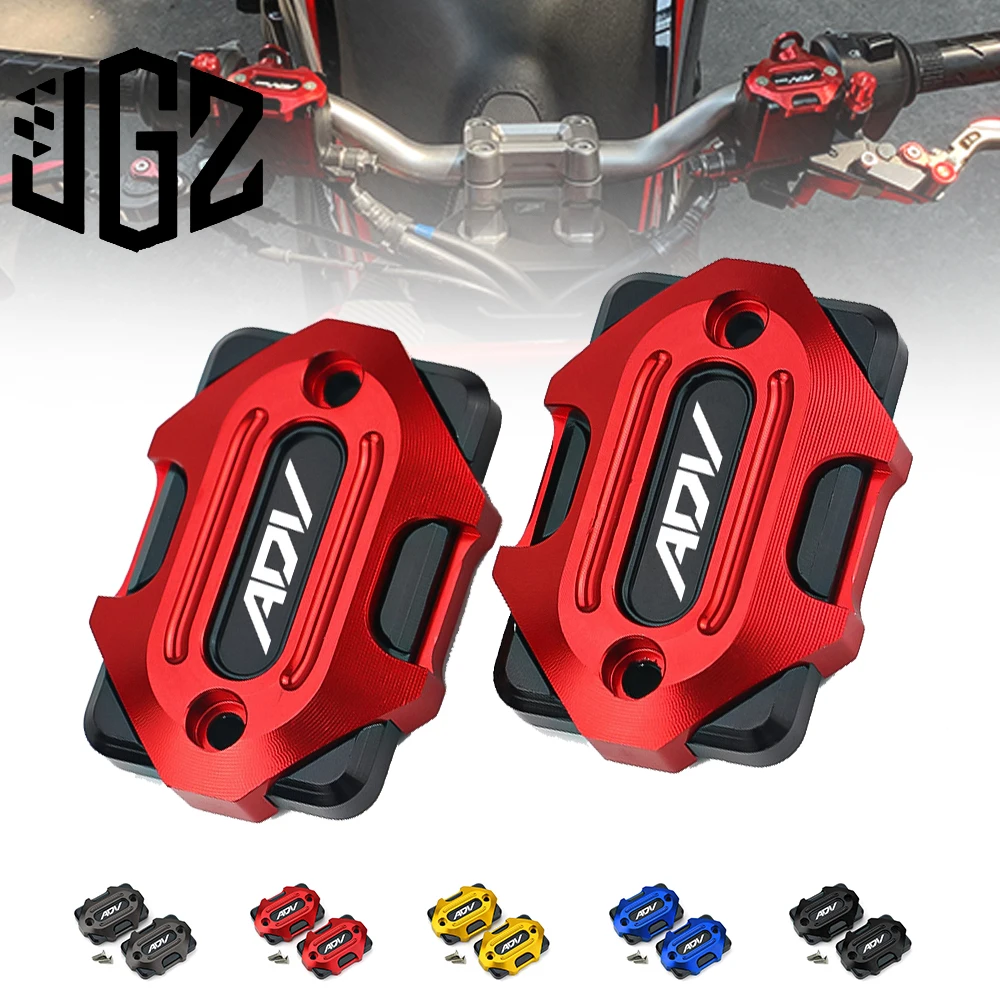 

ADV мотоциклетный CNC алюминиевый передний тормозной резервуар Крышка Резервуара жидкости крышка мастер цилиндра масляная Крышка для HONDA ADV 150...