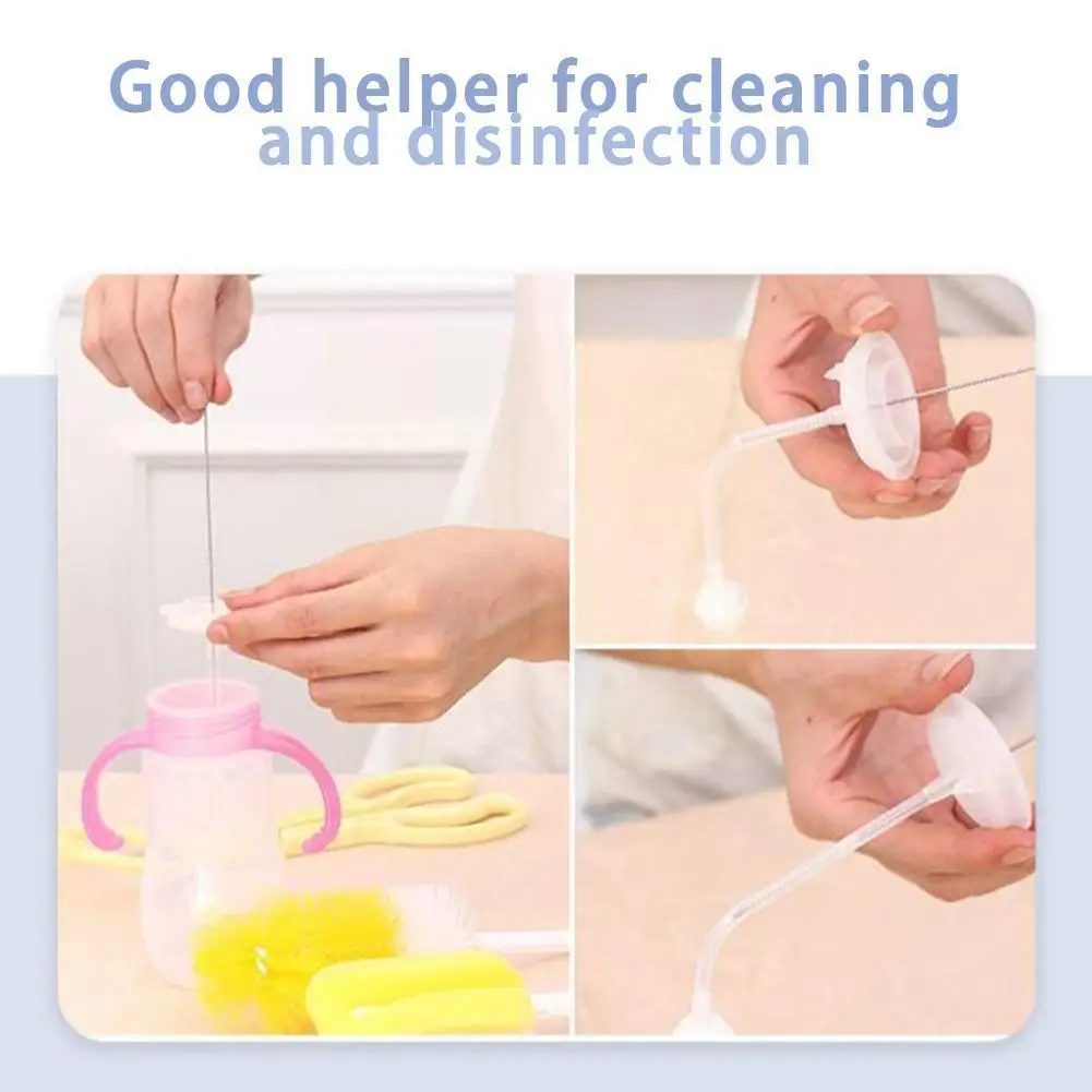 

1 шт. стальная соломенная щетка, чашка для воды, мягкая соломинка для волос, нейлоновая зеркальная кухонная C2E2