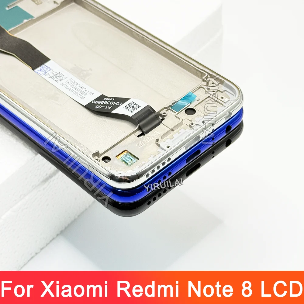 6 3-дюймовый дисплей для Xiaomi Redmi Note 8 ЖК-дисплей с сенсорным экраном в сборе замена