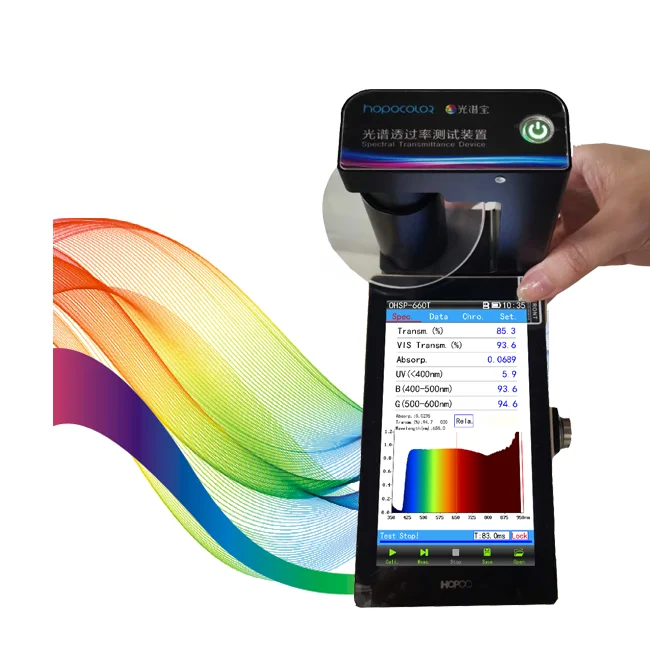 

Portable spectrometer OHSP660T chroma meter price laboratory equipment light transmission testing