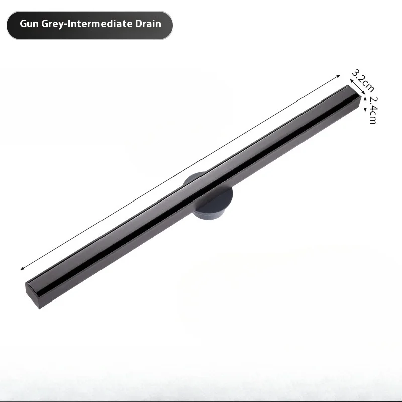

Трап для пола 304, линейный, прямоугольный, шириной 3,2 см, дезодорант из нержавеющей стали, слив для пола, полоса для душевой комнаты, минималистичный невидимый
