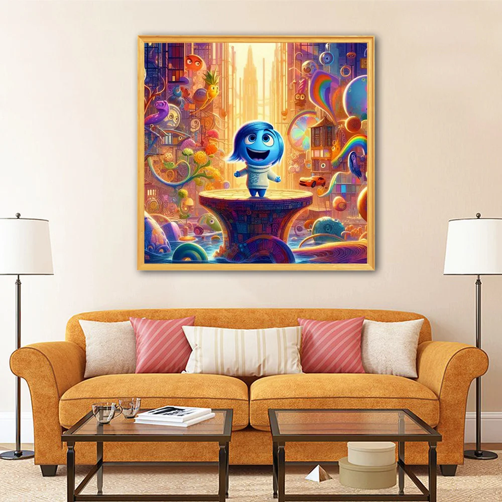 Полноразмерный Набор Алмазной Живописи На Тему Диснея Мультяшная Вышивка