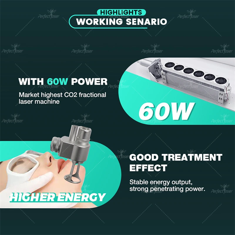 Рисунок 2 - Фракционный CO2 аппарат Perfectlaser для кожи