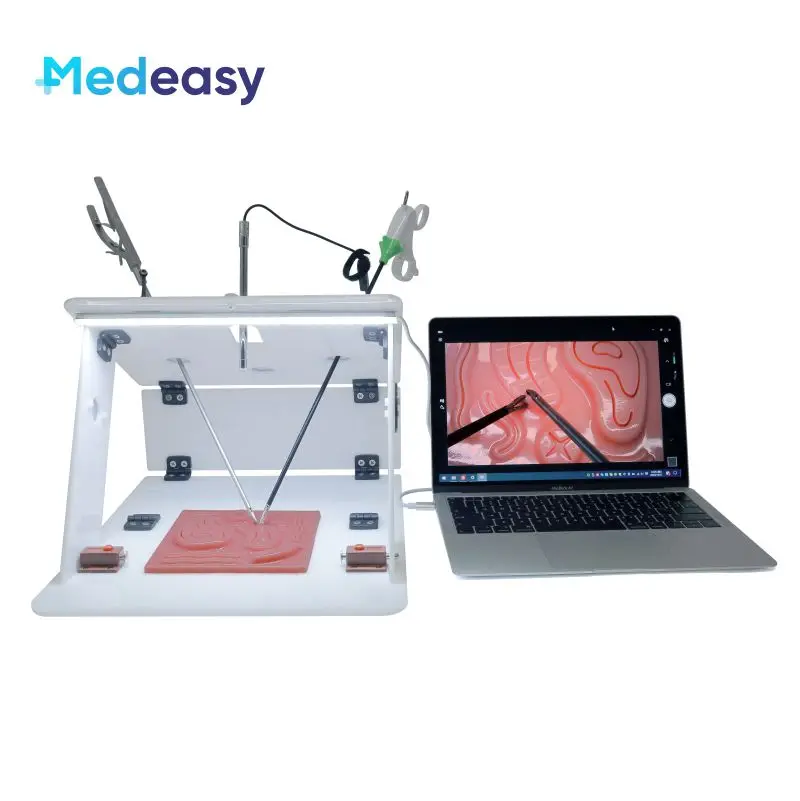 

Laparoscopic training box with USB endoscope HD camera, laparoscopy surgery simulator