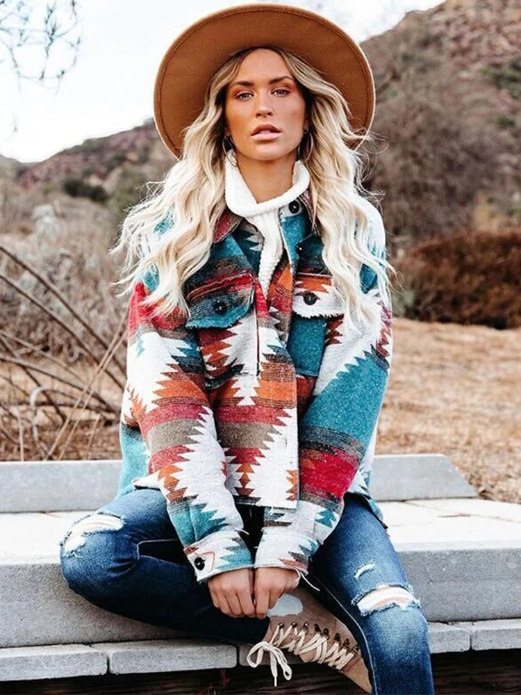 

Женская джинсовая куртка, однотонная хлопковая куртка с отложным воротником, большие размеры, весна 2022