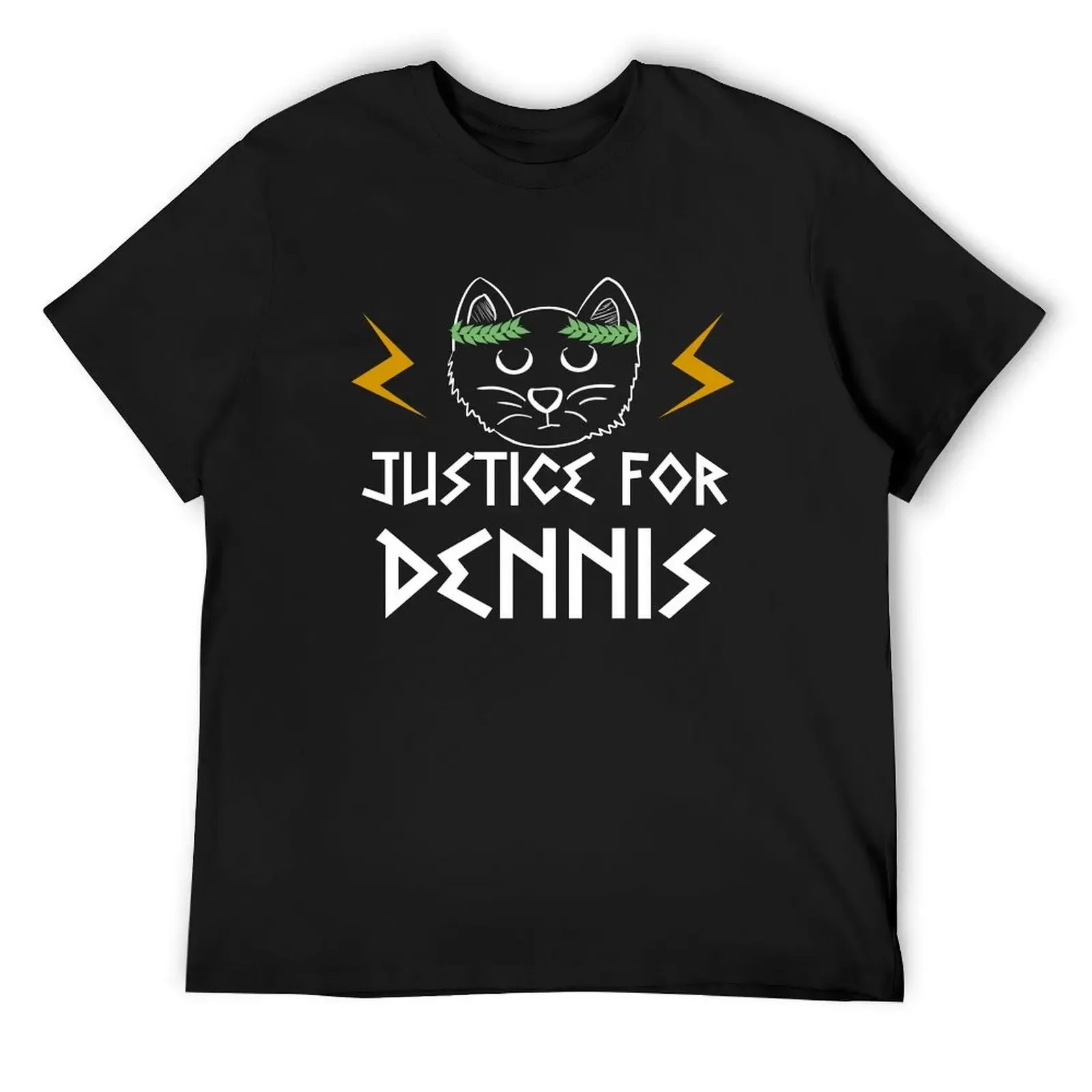Kaos TV Dennis the cat футболка винтажная аниме рубашка одежда большие и высокие футболки