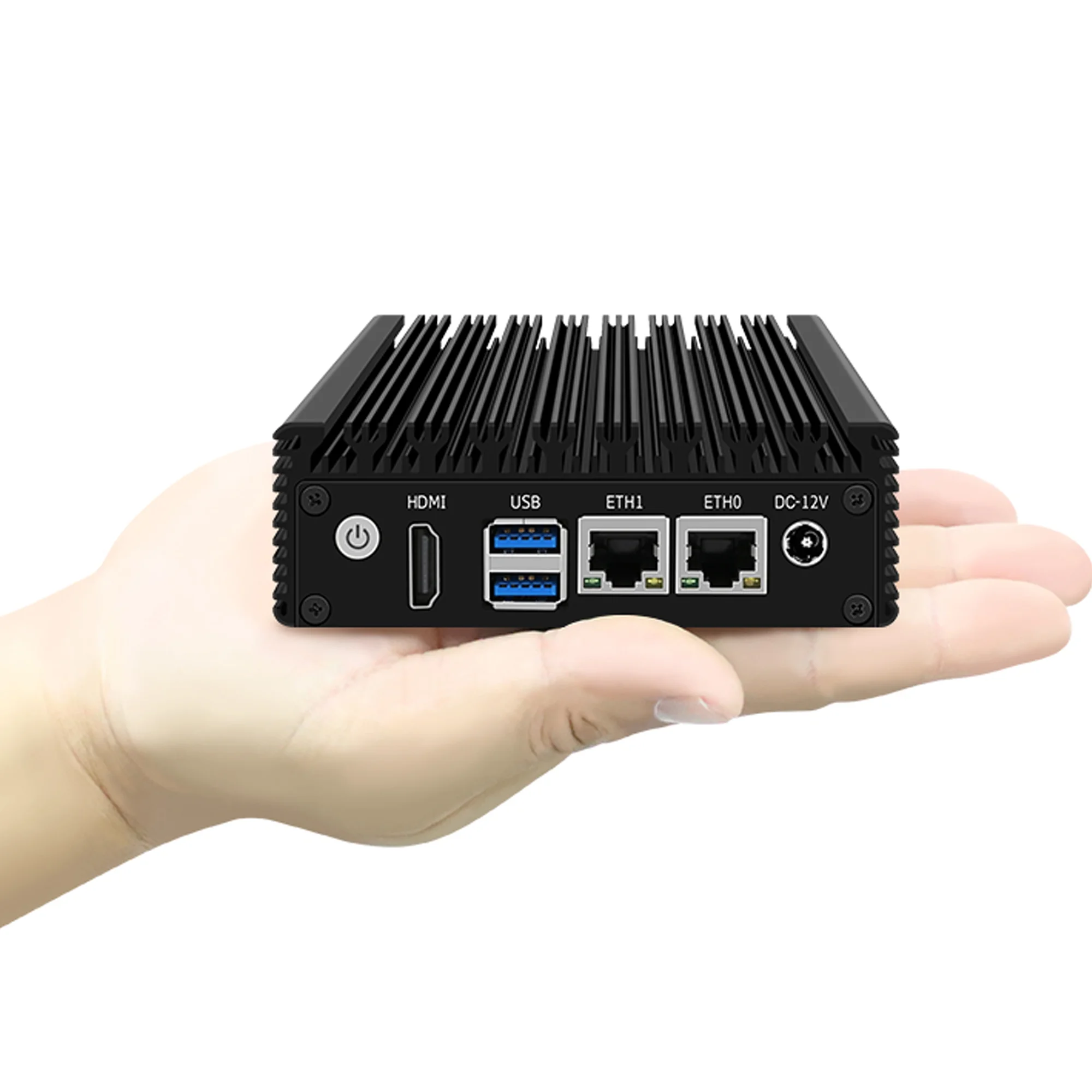 

X86-P1N3050/N3160/N3700 мини-роутер с низким энергопотреблением, четырехъядерный, четыре потока, без вентилятора