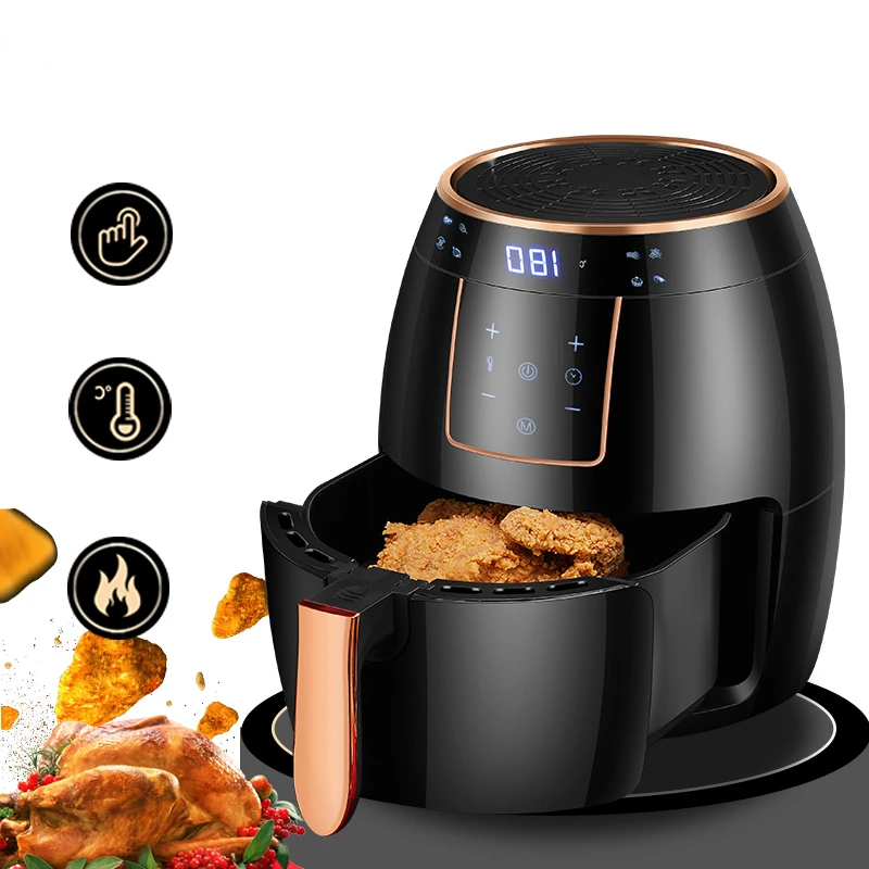 

Air Fryer Xiomi Multifunction Built-in Oven Food Processors Deep Fryer Without Oil Nonstick Pan Touchscreen Kitchen Appliances