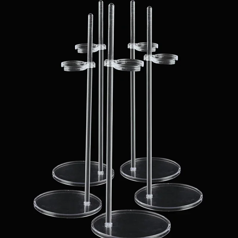 Белая прозрачная подставка для куклы Bjd 1/6