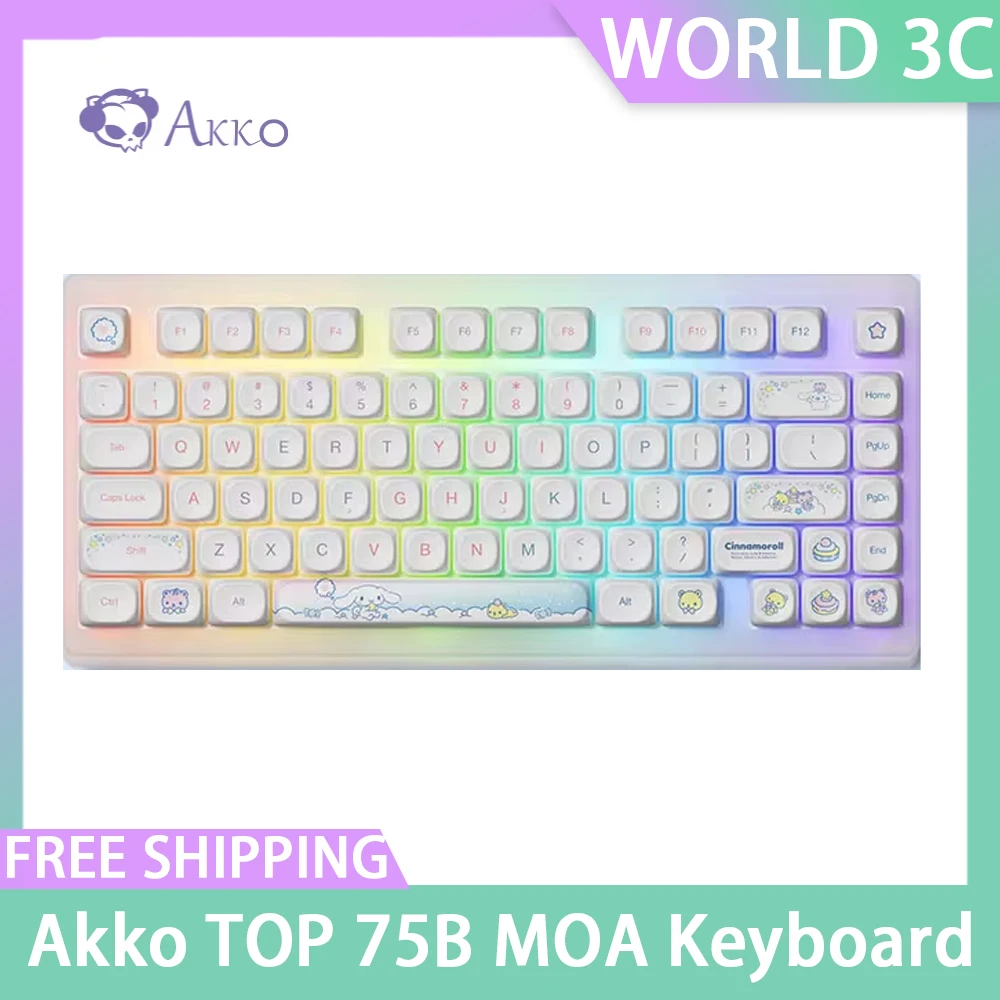 Клавиатура Akko TOP 75B MOA Беспроводная с поддержкой Bluetooth