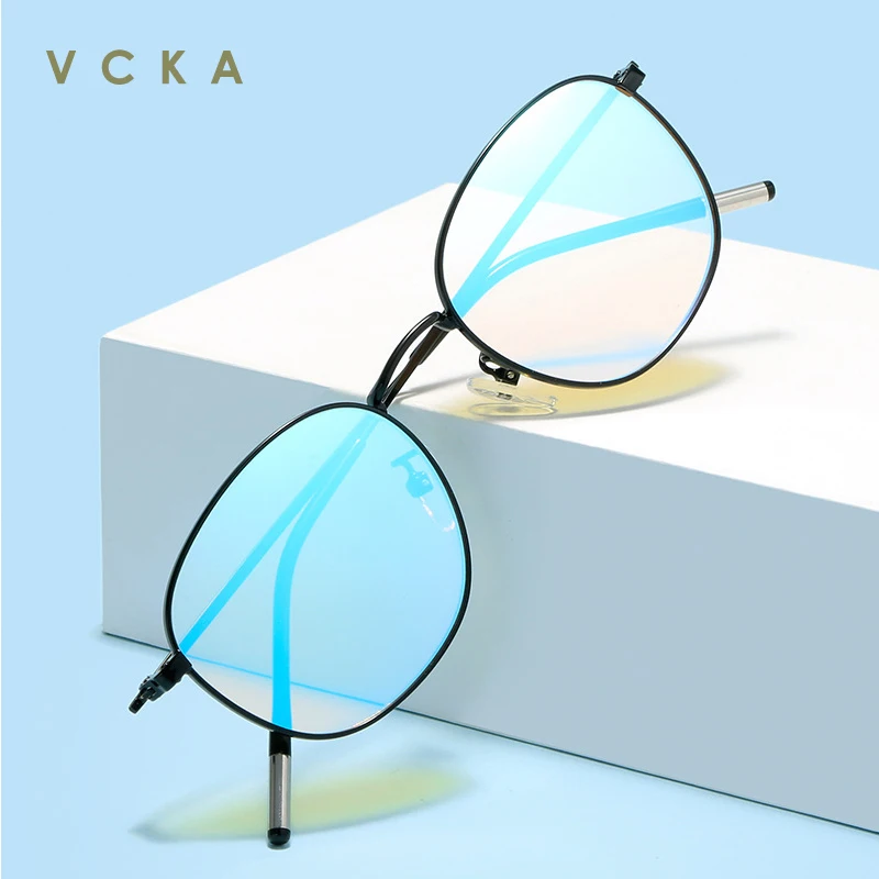 

VCKA Double-sided Coating Transparent Color-blind Color-weak Spectacle Lenses Red and Green Special Correction Driving Eyewear
