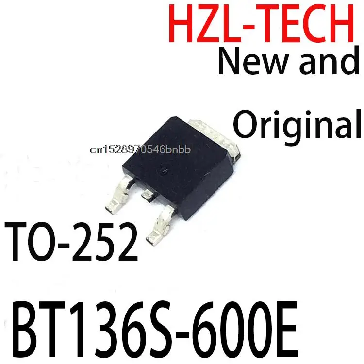 10 шт новые и оригинальные TO252 BT136 600E TO-252 BT136S-600 BTS136S 600E SMD BT136S-600E
