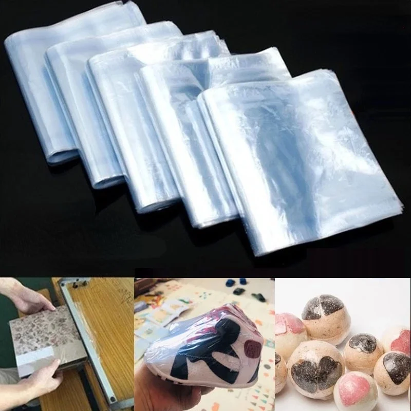 100 шт./лот ПВХ термоусадочная пленка пакет для хранения розничная продажа