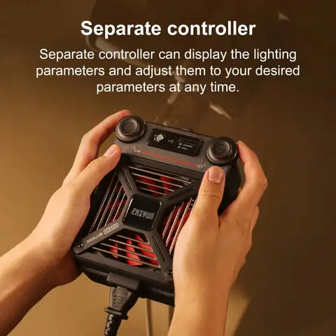 ZHIYUN MOLUS G300 300W COB светодиодный 2700K-6500K лампы для видеосъемки с управлением через приложение 500W, двухцветная лампа, освещение для фотосъемки