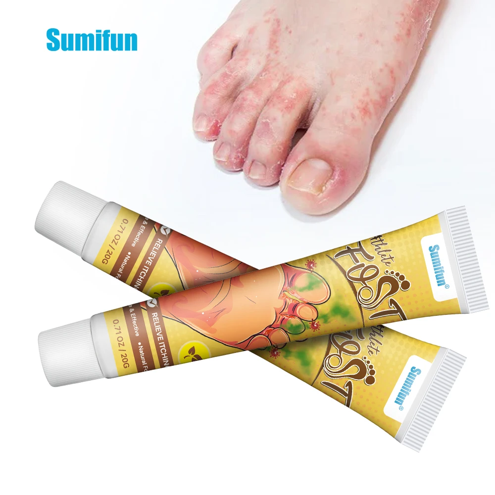 Крем для ног от грибка Sumifun мазь пилинг блистер запах кукурузы китайский травяной