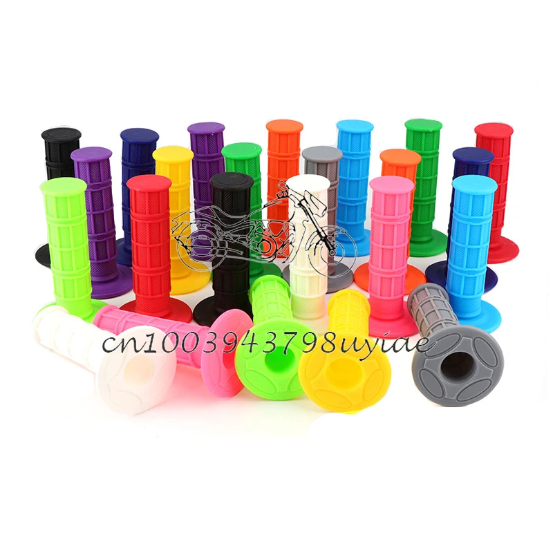 

22mm/24mm Softest Handle bar Grips Rubber Gel For Motorcycle Motocross Racing ATV Dirt Bike Off Road CRF YZF RMZ KLX