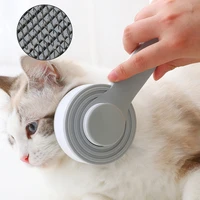 cat brush self cleaning slicker brushes pet brush for shedding and grooming dogs cats remove loose undercoat mats tangled hair