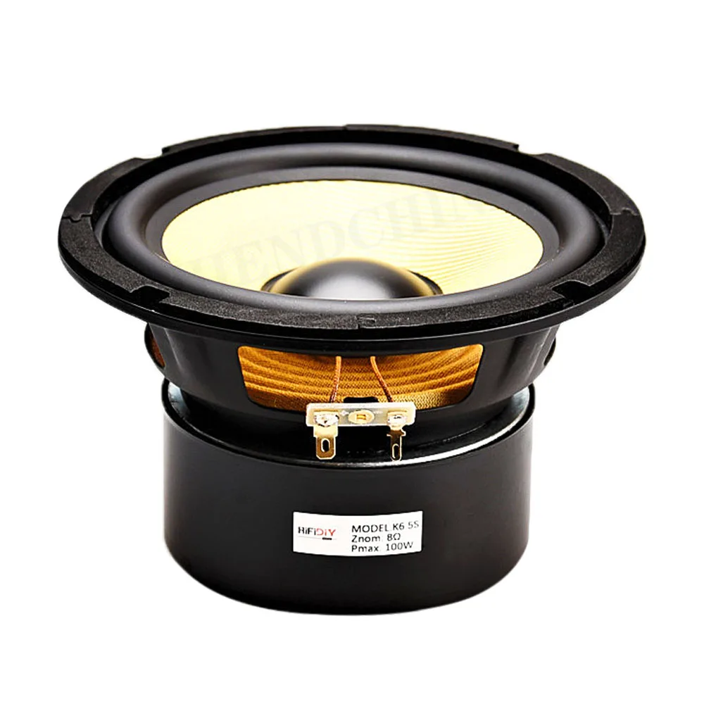 

Hf-306 HiFi Speakers DIY 6.5 Inch Bass Speaker Mid-woofer Unit K6.5s Upgrade Ss6.5r 8ohm/4ohm