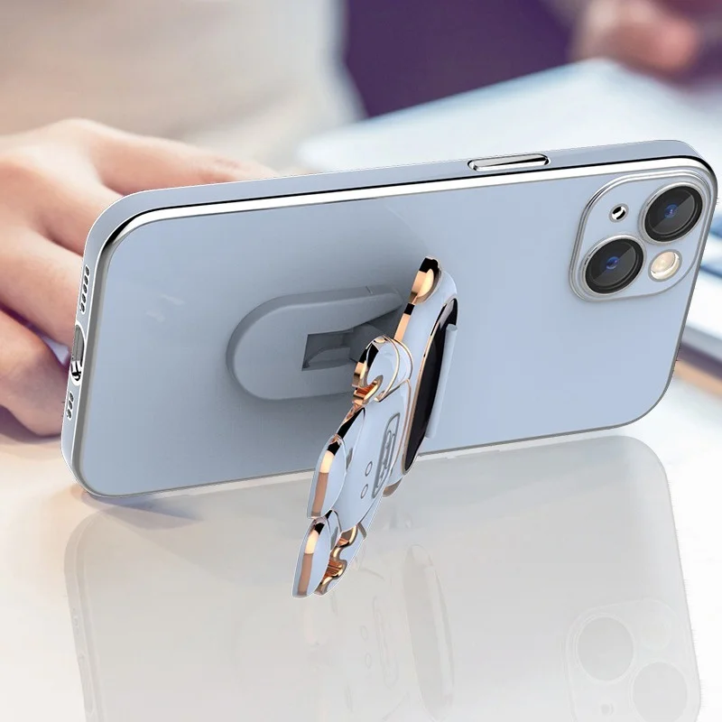 Роскошный чехол для телефона с астронавтом iPhone 13 Pro Max 12 Mini 11 XR XS x 6 6S 7 8 plus se 2020 2022 |