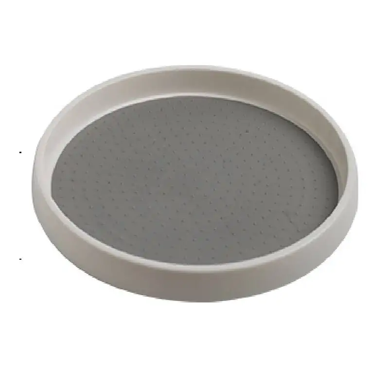 

360 Rotation Non-Skid Pantry Cabinet Cosmetic Kitchen Rotating Seasoning Bottle Storage Rack Shelf Turntable