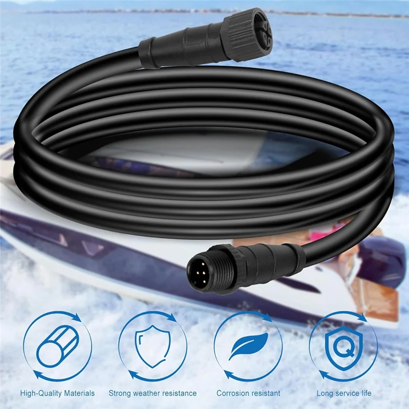Фото 【Быстрая распродажа】NMEA 2000 (N2K), 3-метровый кабель-удлинитель с 5-контактным разъемом для Lowrance Simrad B& G Navico Networ №5