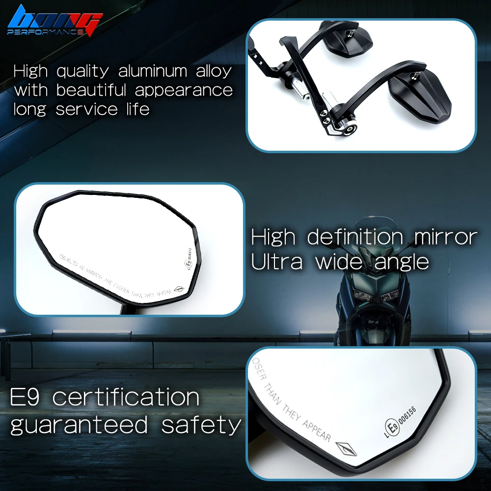 XMAX 300 2023 аксессуары для мотоциклов Зеркало YAMAHA защита руля