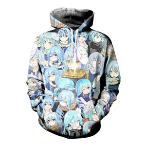 Толстовка SOSHIRL с изображением настоящего дьявола, Мужская толстовка в стиле хип-хоп, аниме, толстовка Rimuru Tempest с изображением короля воюса, толстовки 2019, хипстерские уличные топы унисекс