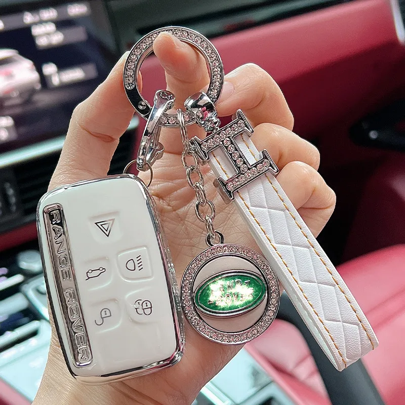 

For Land Rover key case Range Rover Sport Star pulse Aurora guard discovery 4 Shenxing 5 Jaguar shell key chain accessories