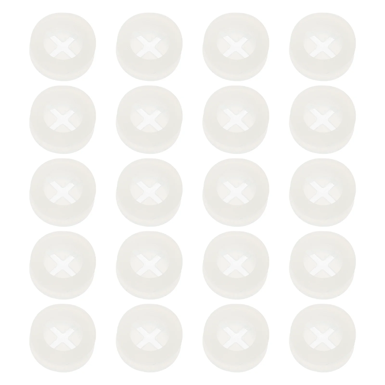 

20 Pcs Mason Jar Straw Hole Grommets Silicone Straw Grommets Straw Fixing Holes Reusable Canning Jar Lids Kimchi Lid Grommet