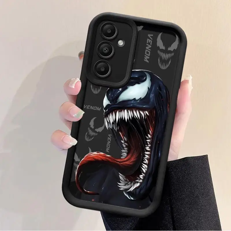 Marvels Spiders Mans Venoms Phone Case For OPPO Reno 2 3 4 5 6 7 7Z 8 8T 10 11 Pro Plus 4G 5G Soft TPU Back Cover