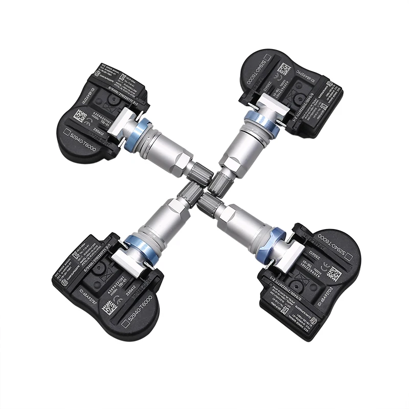 

52940-T6000 для 2023-2031 Genesis Gv80 TPMS 433 МГц датчик системы контроля давления в шинах 4 шт. 52940T6000