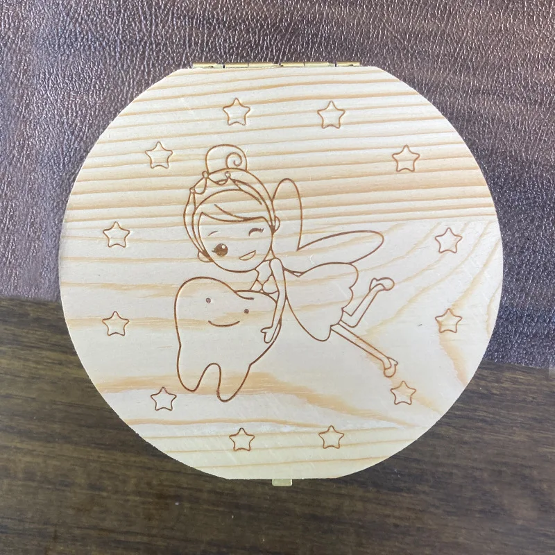 

Деревянная коробка для зубов coolcells