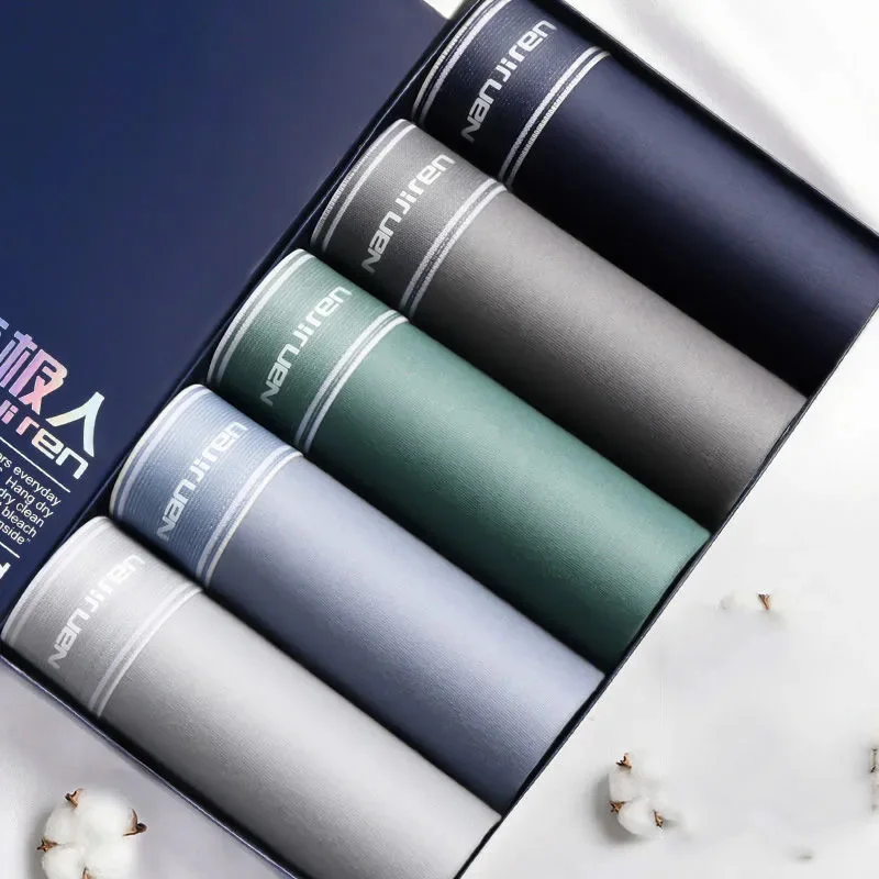 Antibacterial Men's Underwear Cotton Breathable Boxer Shorts In Summer Sports Boxer Shorts Shorts