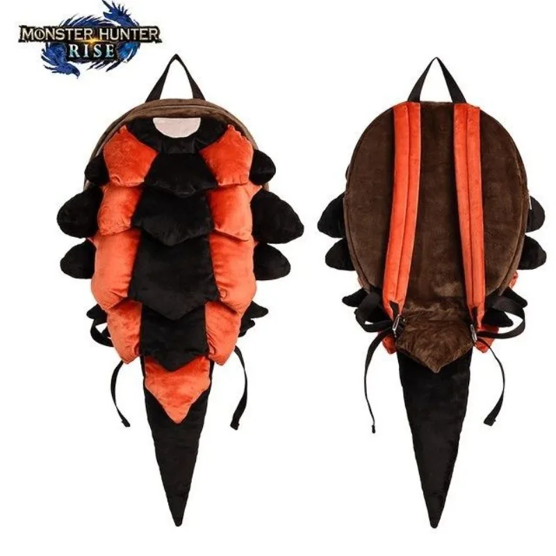 

Monster Hunter World Male Fire Dragon Around The Broken Tail Plush Bag Room Decorations Clothing Decorations Christmas Gifts