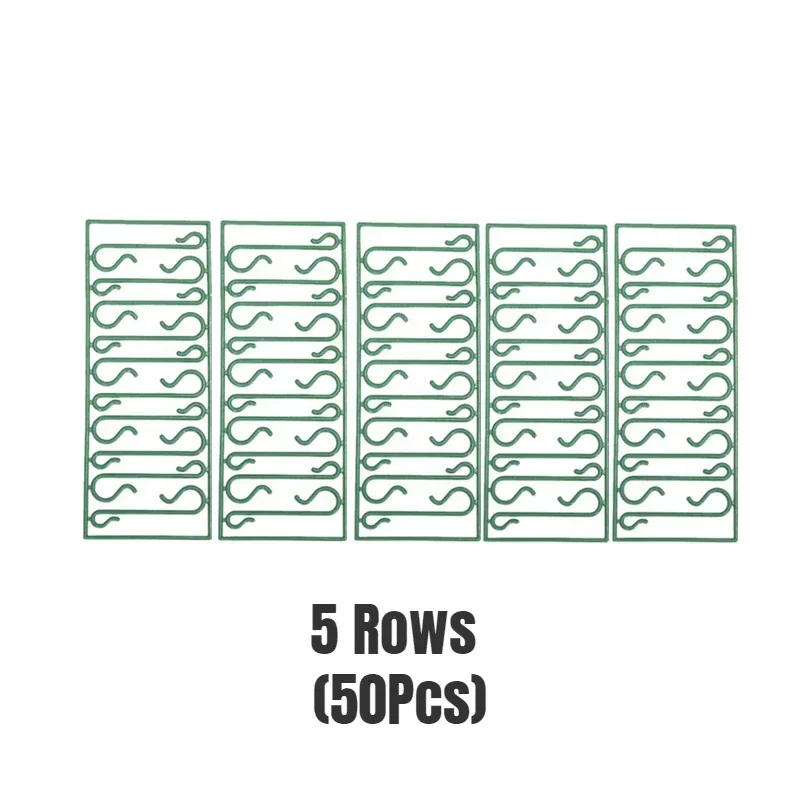 

Мини пластиковые S-образные крючки для украшений