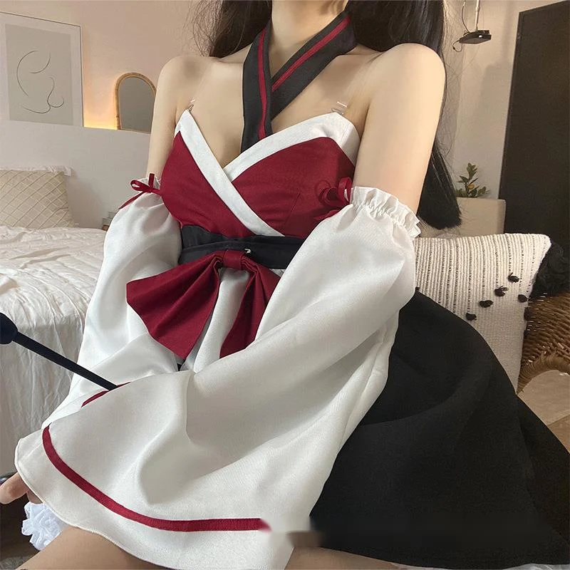 

Сексуальная двухмерная новая униформа медсестры кролика девушки для косплея соблазнительное нижнее белье для женщин красный большой галс...