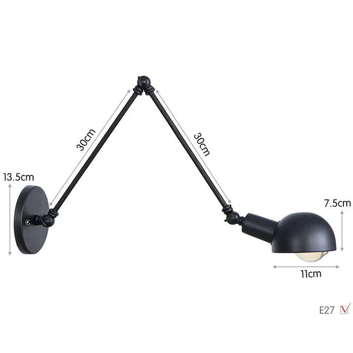 

Настенный светильник GY, винтажный, металлический